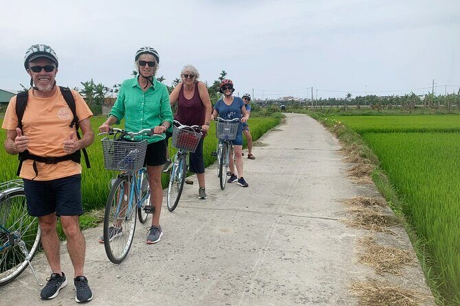 3 Hours Hoi An Countryside Bicycle Tour - War Memorial and Hoi An pagoda: the culture stops that balance the ride