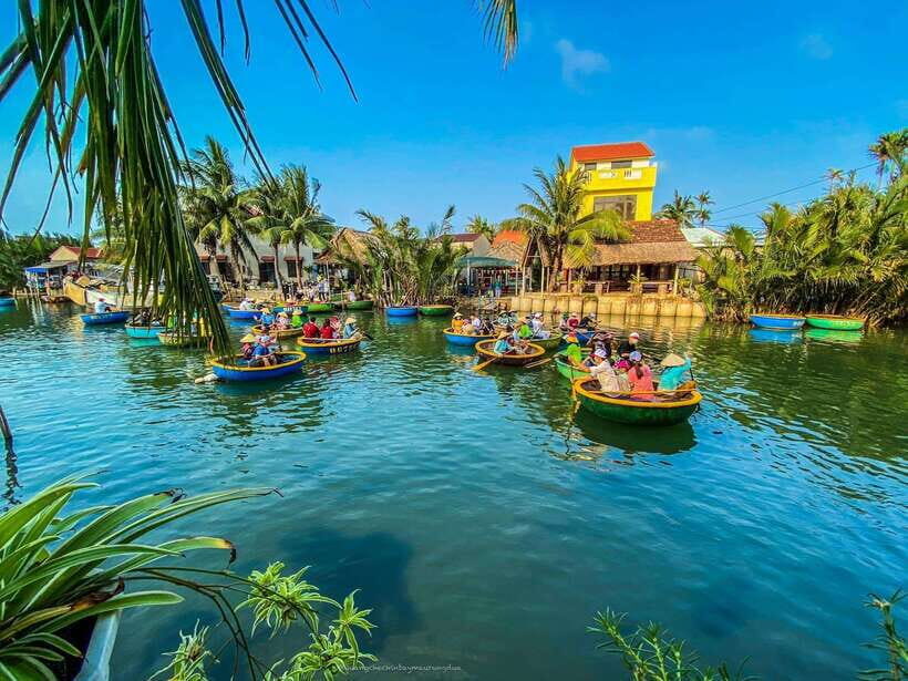 40 Minutes - Basket Boat Ride in the Water Coconut forest - Bay Mau Coconut Forest Guide Time: Seeing the Place Through Local Hands