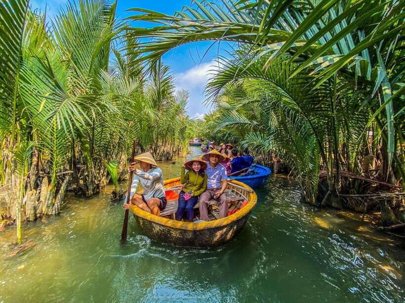40 Minutes - Basket Boat Ride in the Water Coconut forest - Transfer Reality Check: Optional Pickup Can Be Hit or Miss