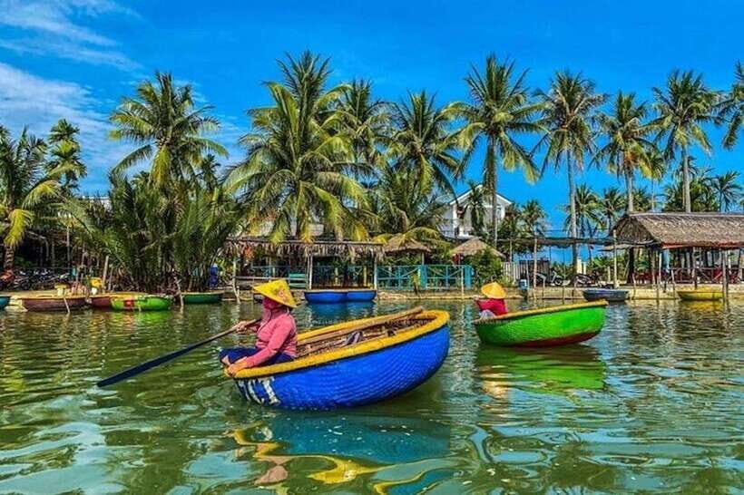 40 Minutes - Basket Boat Ride in the Water Coconut forest - Where You’ll Start: Vinh Dua Coffee and the Crowded-Wait Factor