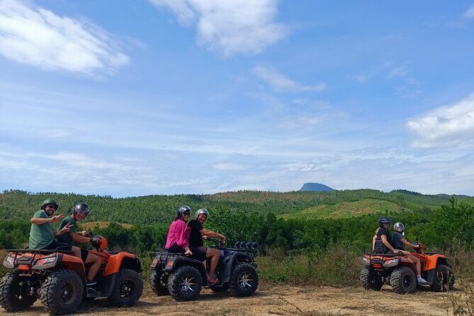 ATV Quad Bike Hoi An Adventure & BBQ Feast - Organic vegetable farm stop: tasting food and learning the farming rhythm