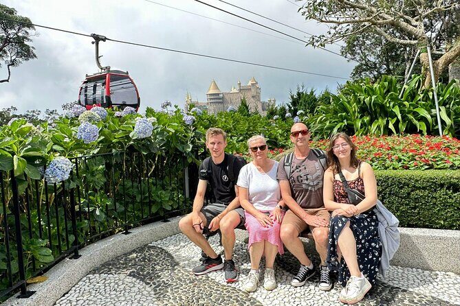 Ba Na Hills avoid crowd , Da Nang, Dragon Bridge, Marble Mountain - Lunch and drinks: simple, but it keeps the day moving
