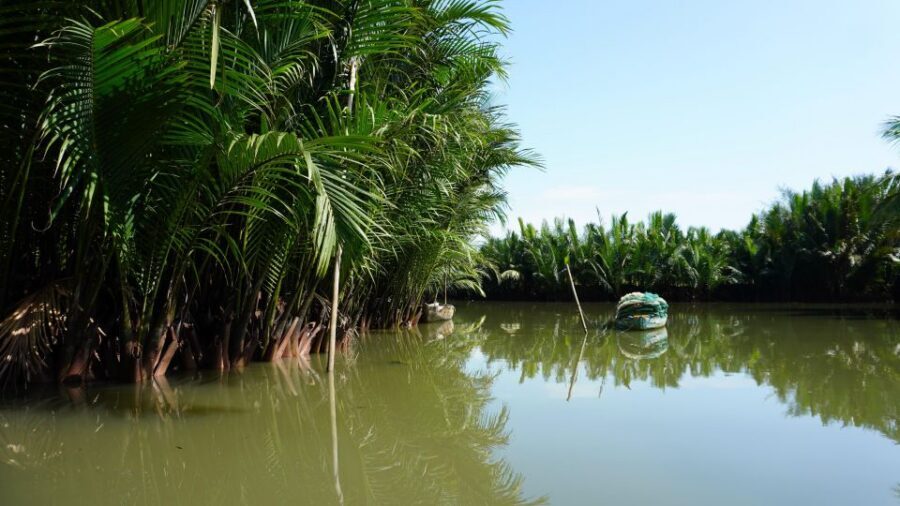 Basket Boat at Coconut Village, Kitchen Show and Big Lunch - Crowds, karaoke, and how to choose the right vibe