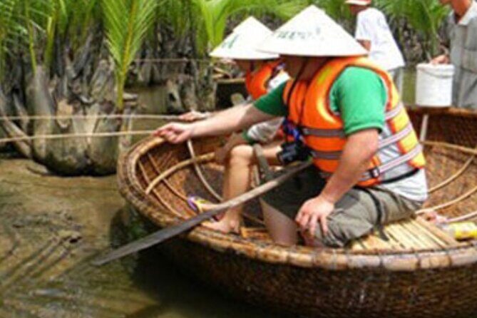 Basket Boat in Hoi An( visit water coconut forest,Crab fishing ) - Crab fishing in Bay Mau canals: what it’s like to hunt in the palms