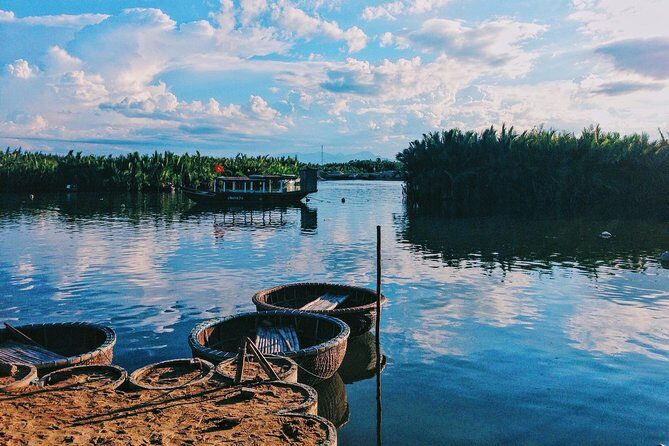Basket Boat Riding at Bay May coconut village - The $4 Basket Boat Price: What You Get for Your Money