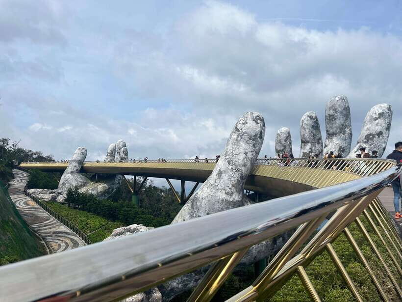 Best Tours/ Transfer to Bana Hills & Golden Bridge - Golden Bridge: Walking the Hand-Shaped Span