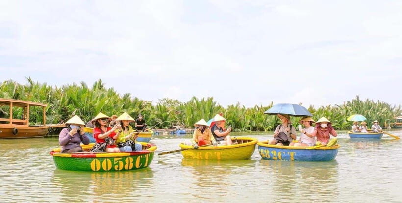 Coconut Basket Boat Ride in Hoi An - Step-by-step: what happens once you arrive at Coconut Island
