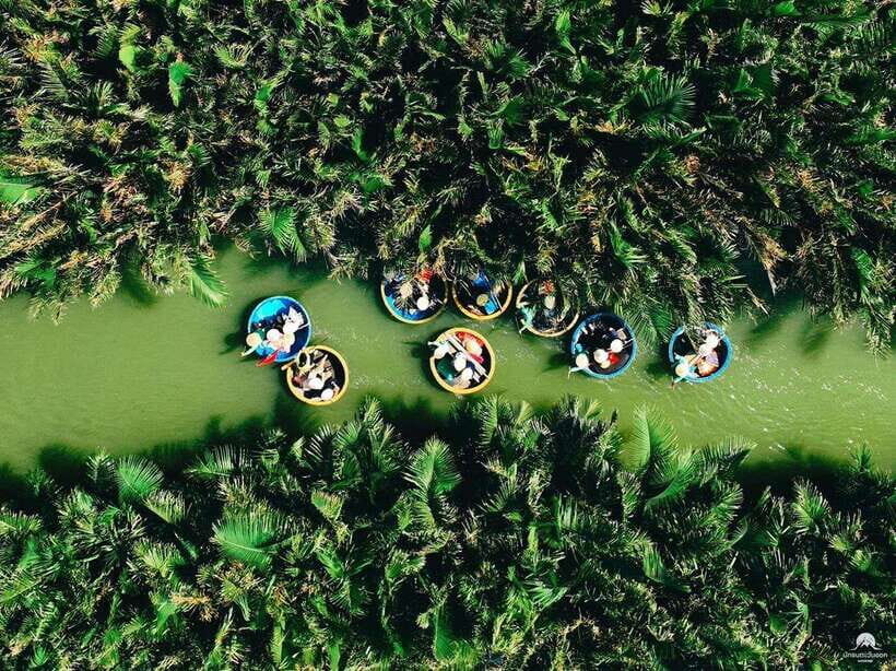 Coconut Basket Boat Ride in Hoi An - How Coconut Island works: location, meeting point, and Grab sanity