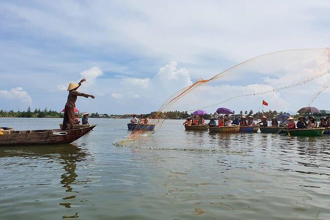 Cooking Class Hoi An:Local Market, Basket Boat, Fishing & Cooking - Hoi An market stop: buy like a cook, not like a tourist
