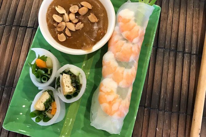 Cooking class, market tour and basket boat tour - Cooking Four Vietnamese Dishes: A Class That Leads to Dinner