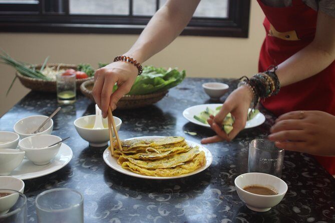 Cooking with Jolie in Hoi An and Lantern making class (JHA4) - Lunch at 12:30: Sit Down and Eat What You Made