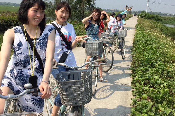 Cycling, Buffalo, Basket Boat ride in Hoi An - Lunch and dinner in a local rhythm, plus coconut jam and tea