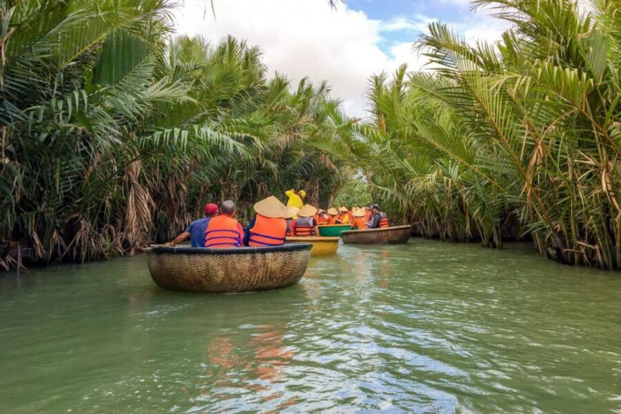 Da Nang/Hoi An:Experience Basket Boat ride in Coconut Forest - Conical hats, gentle paddling, and the real feeling of canal life