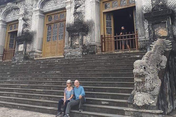 Daytrip to Hue Imperial Palace, Royal King Tomb &Perfume River via Hai Van Pass - Thien Mu Pagoda: Hue’s unofficial symbol and an active monastery