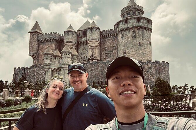 Early morning Ba Na Hills - Golden Hand Bridge - PRIVATE TOUR - Getting to the Golden Hand Bridge: cable car first, stress last
