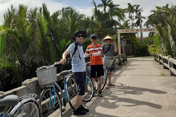 Eco Basket Boat By Bicycle and Vietnamese Set Menu - Stop 2: Rung Dua Bay Mau Eco-Village and the Bamboo Basket Boat