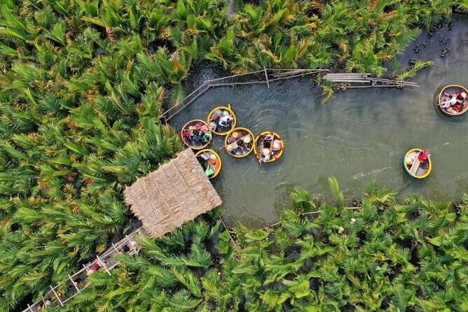 Experience Basket Boat Ride in Water Coconut Forest - Why Cam Thanh Coconut Forest beats another Hoi An stop