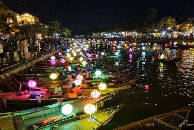 Experience Night Boat Trip and Floating Lantern on Hoai River - Price and value: $9 for a guided river ritual