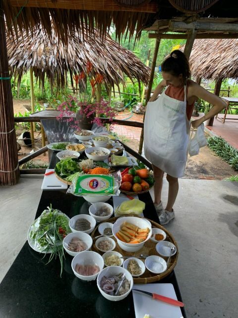 Farming with Farmers at ancient vegetable Village "Tra Que" - Cooking lunch with the chef: learning local flavors step-by-step