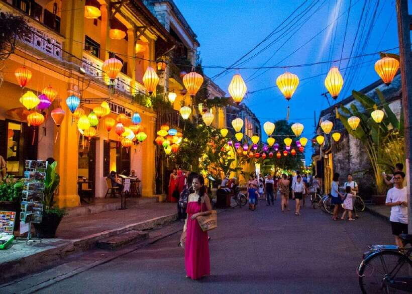 From Da Nang: Hoi An City Tour with Boat Ride and Lantern … - Cam Thanh Eco-Coconut Village: coconut palms, bamboo boat, and hands-on fun