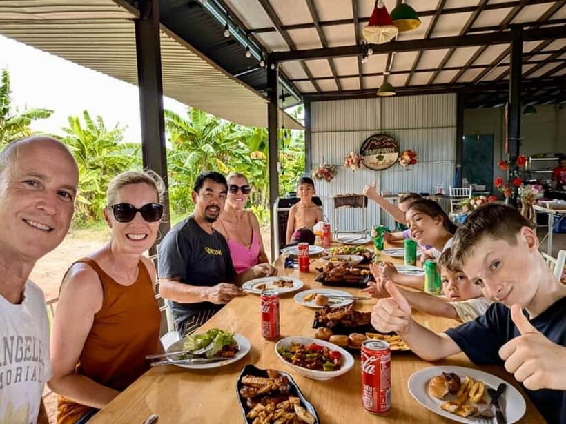 From DN/Hoi An: Countryside ATV Quad Bike Ride with BBQ Meal - BBQ Lunch or Dinner: Farm Fresh, Veg-Friendly, and Actually Filling