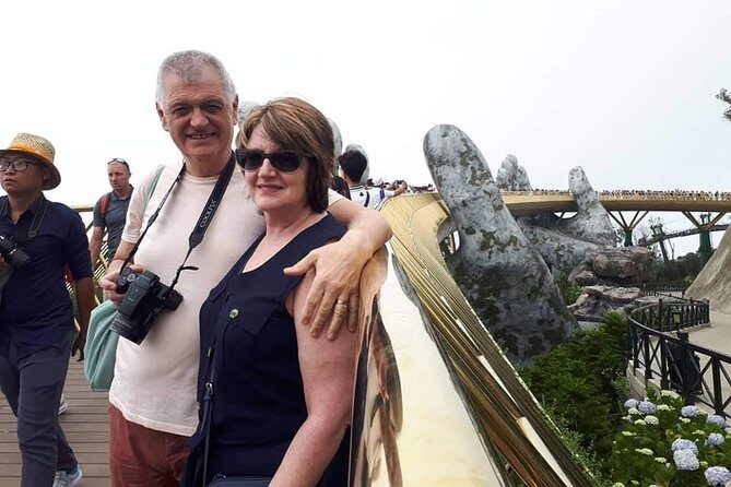 GOLDEN BRIDGE & BA NA HILL via CABLE CAR from DA NANG or HOI AN (Private Tour) - Sun World Ba Na Hills at 1,487m: plan for cool weather and changing skies