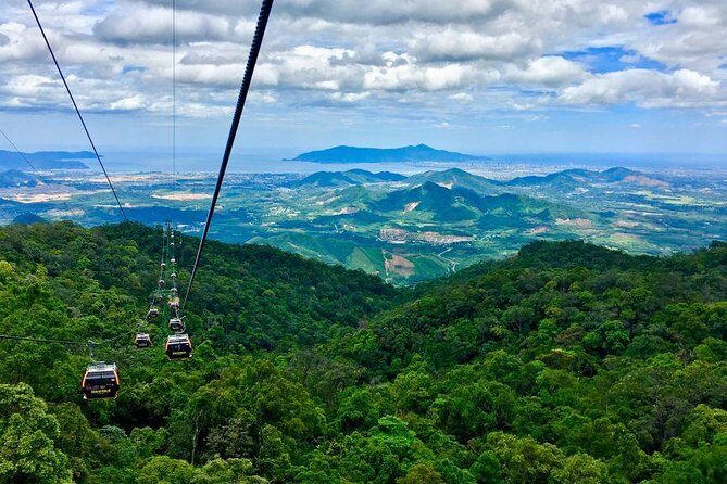 Golden Bridge & Ba Na Hills Full Day Pick Up From Hoi An City - The cable car ride: your first big win