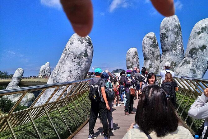 Golden Bridge - BaNa Hills: Private Trip From Hoi An/Da Nang - The French wine cellar and wax statue museum: extras you only pay if you want