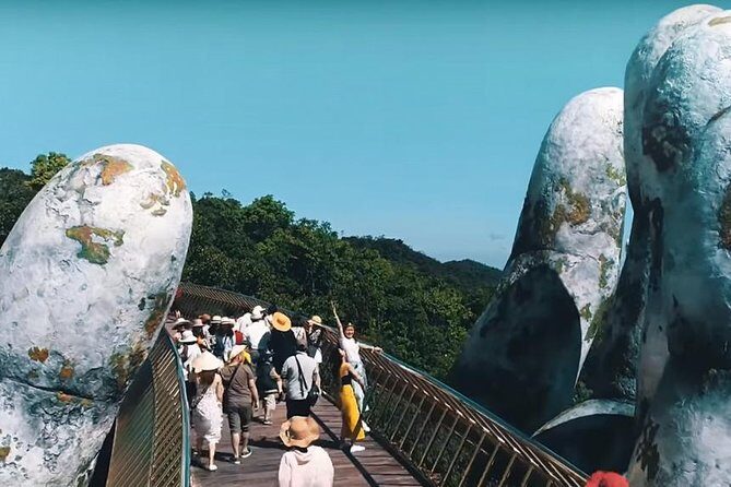 Golden Bridge - BaNa Hills: Private Trip From Hoi An/Da Nang - Pickup, guide, and the long ride comfort reality