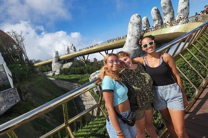 Golden Bridge - Monkey Mountain- Marble Mountains - Dragon Bridge - Lady Buddha on Son Tra: tall, sea-facing, and quietly different