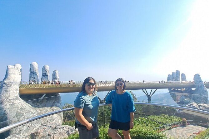 Golden Bridge - Monkey Mountain- Marble Mountains - Dragon Bridge - Ba Na Hills and Sun World: the theme-park base with real viewpoints