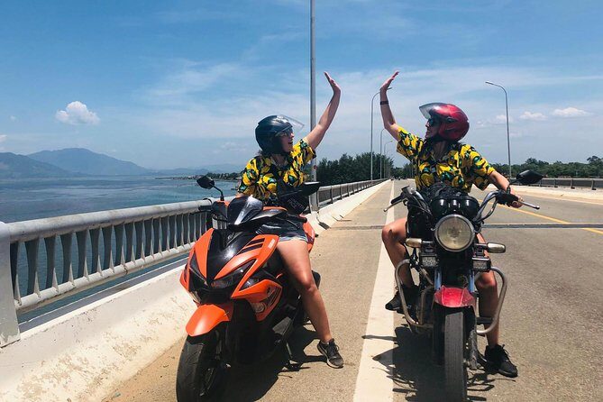 Hai Van Pass Motorbike Private Tour with Mister T Easy Rider - Lập An Lagoon and Lang Co Beach: a coastal break from the road roar