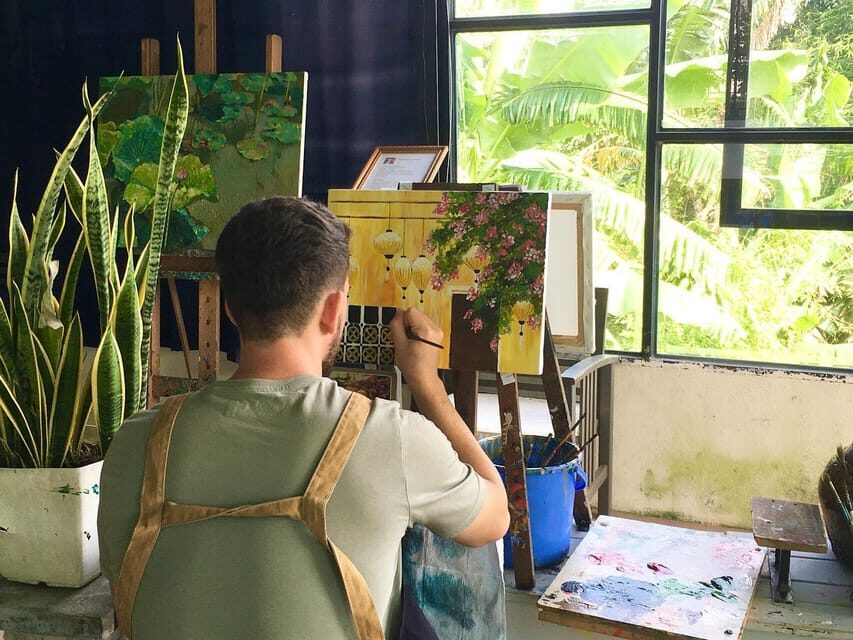 Hoi An: 2 Hours Painting Class with Local Artist in Oldtown - What you take home: the finished painting, packed or rolled