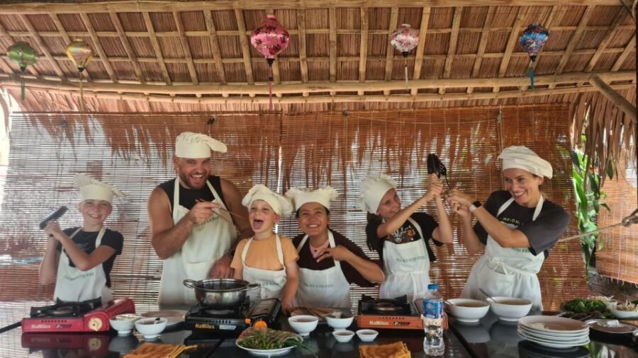 Hoi An: Authentic Cooking class in organic Herb Village - Dessert and the Return to Town