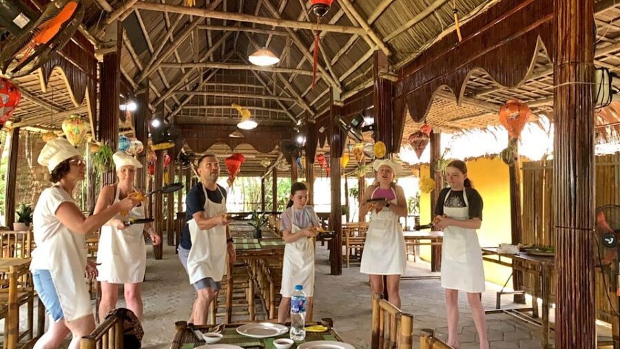 Hoi An: Authentic Cooking class in organic Herb Village - Basket Boat Option in the Coconut Village