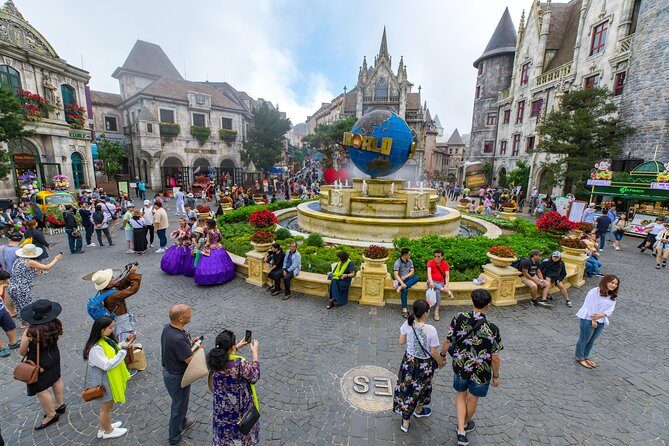 Hoi An: Ba Na Hills And Golden Bridge Full-day Adventure - Linh Ung Pagoda and the Giant Buddha: A Calmer Counterpoint