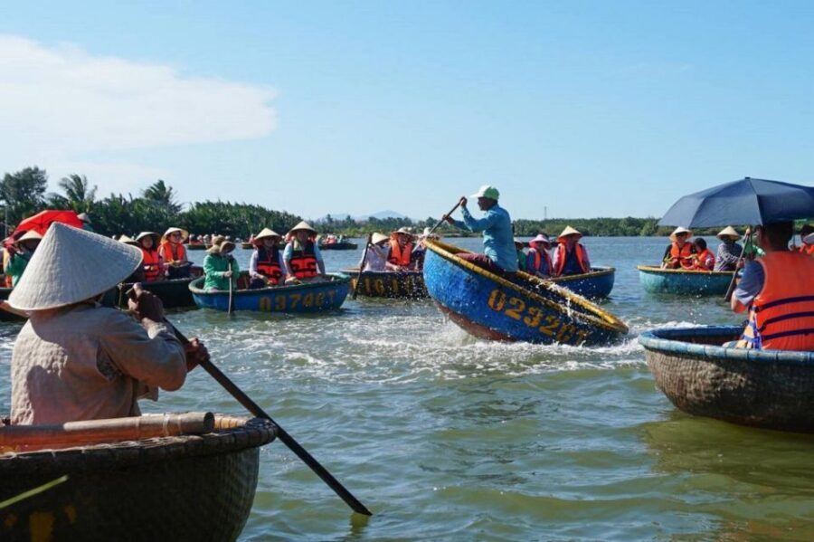 Hoi An Bamboo Basket Boat Ride in Water Coconut Forest - Bay Mau coconut forest: what you’ll actually see on the water