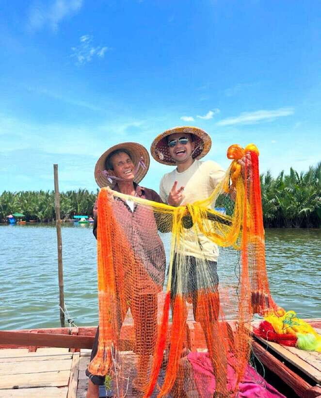 Hoi An: Basket Boat Ride in the BẢY MẪU Coconut Forest - Meeting Hangcoconut or SUMMER: getting started without stress