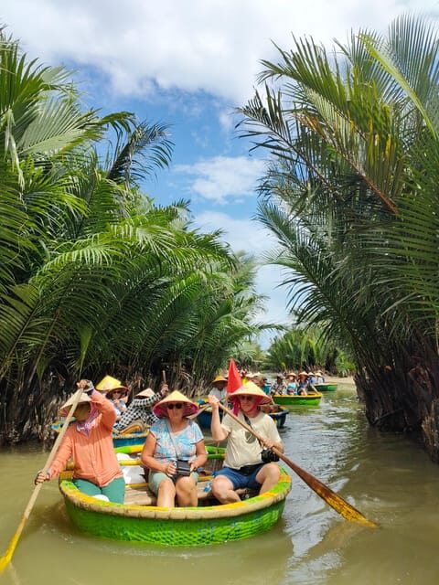 Hoi An: Basket Boat Ride in the Coconut Forest - The real draw: bamboo-cage basket boats and a coconut-forest ride