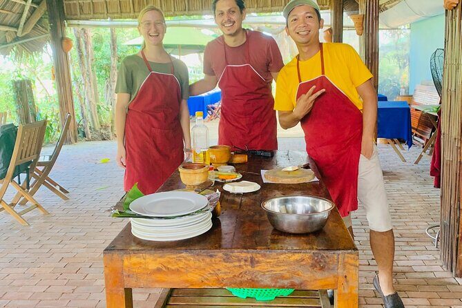 Hoi An bicycle tour to beautiful countryside - Local products you can actually picture: noodles, mats, rice wine, carpentry