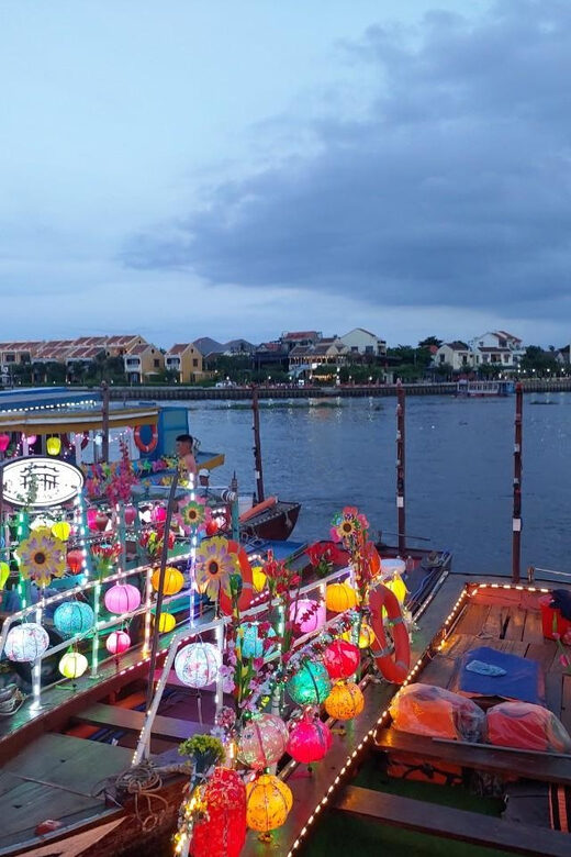Hoi An Boat Lantern With Release Flower Hoai River At Night - Where you start: 153 Trần Phú and how the night kicks off