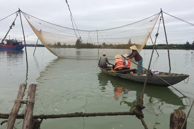 Hoi An Buffalo Riding & Basket Boat Tour with local home cooking - Rowing the Cua Dai River basket boat (yes, you actually row)