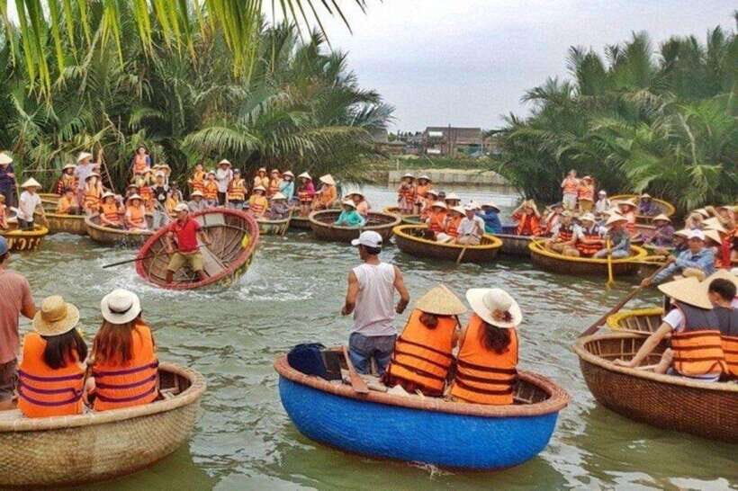 Hoi An: Cam Thanh tour on a Traditional Bamboo Basket Boat - Basket boat race: the fun burst that breaks the quiet