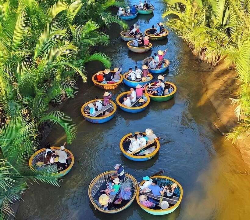 Hoi An: Cam Thanh tour on a Traditional Bamboo Basket Boat - Cam Thanh village stop: meeting fishermen and seeing daily routines