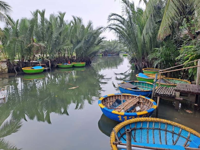 Hoi An City tour -Basket boat ride in the Coconut forest - Picture opportunities from Ancient Town to waterways