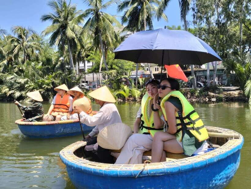 Hoi An Coconut Basket Boat Ride in Thanh Dong Village - The 40-Minute Thuyền Thúng Ride Through Quiet Canals