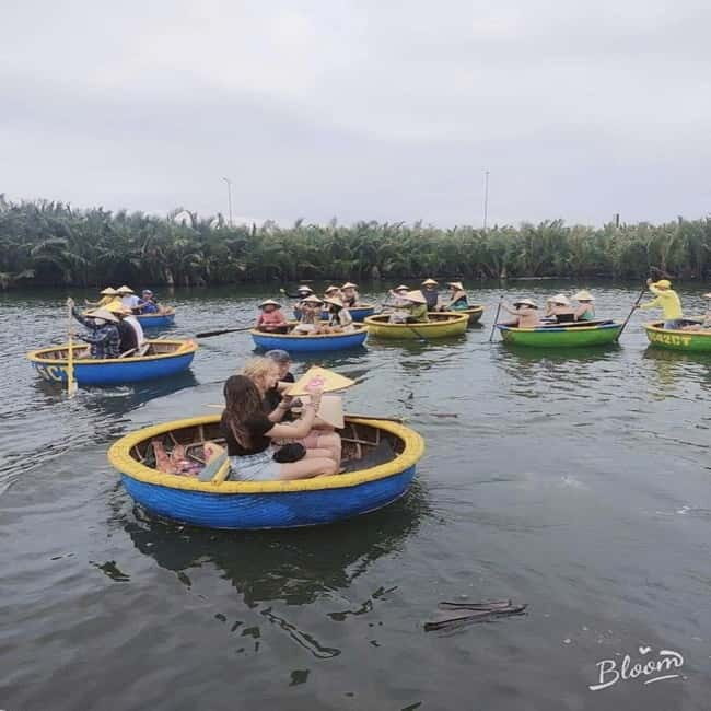Hoi An Coconut Basket Boat Riding With Two-Way Transfers - Cam Thanh Break Time: Village Walks, Photos, and Welcome Drink