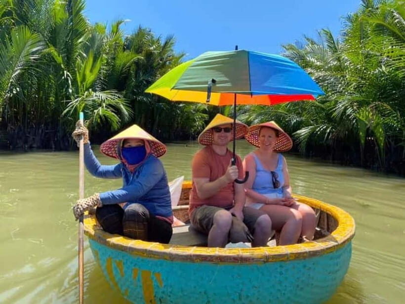 Hoi An Coconut Basket Boat Riding With Two-Way Transfers - Bay Mau Coconut Forest: First Views and Photo Stops