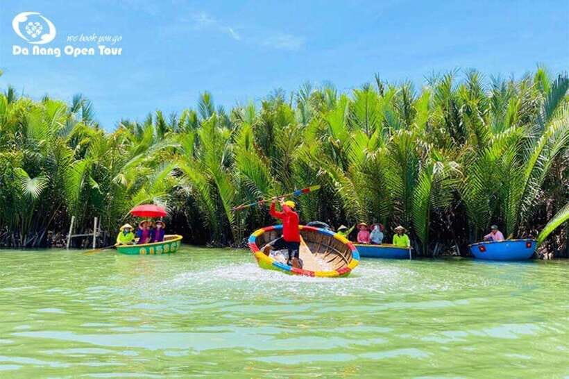 Hoi An: Coconut Jungle, Basket Boat, City and Lantern Tour - Key things to know before you go