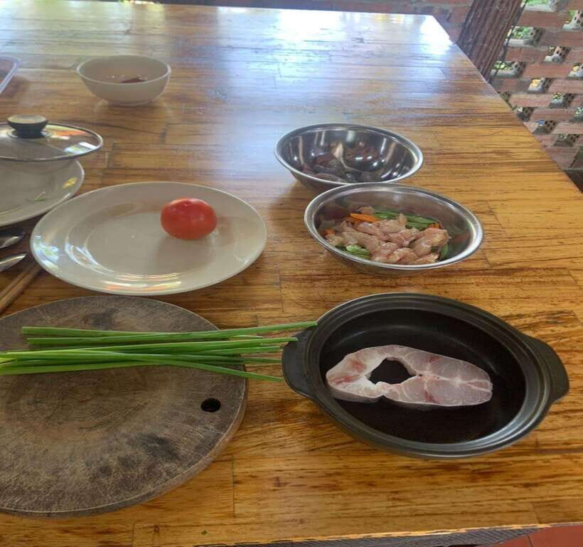 Hoi An: Cooking Class + basket boat (free transfer in Hoian) - The cooking class: four dishes that teach real Central Vietnamese technique